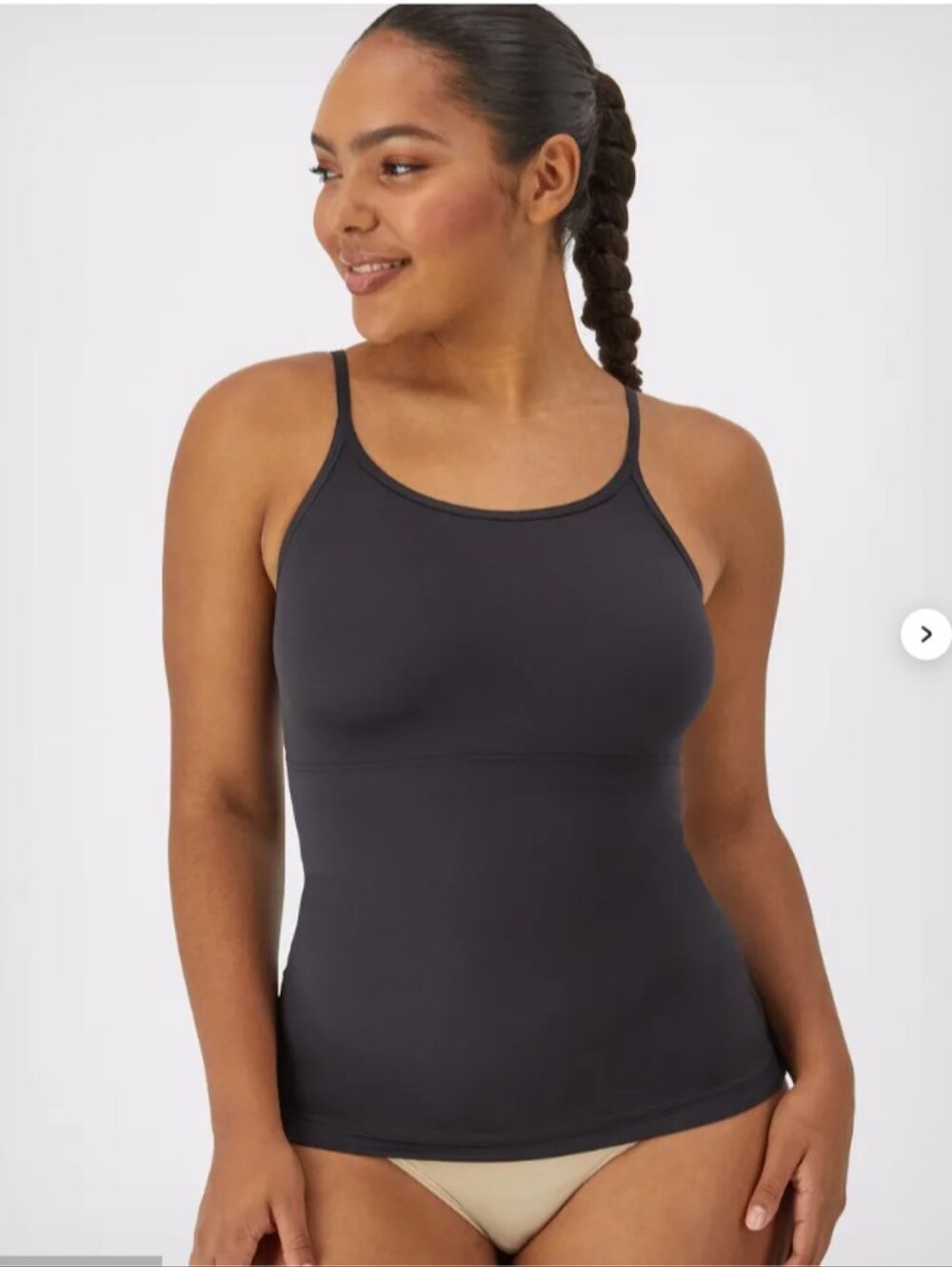 New Maidenform Tummy Control Cami Size Large NWT Black